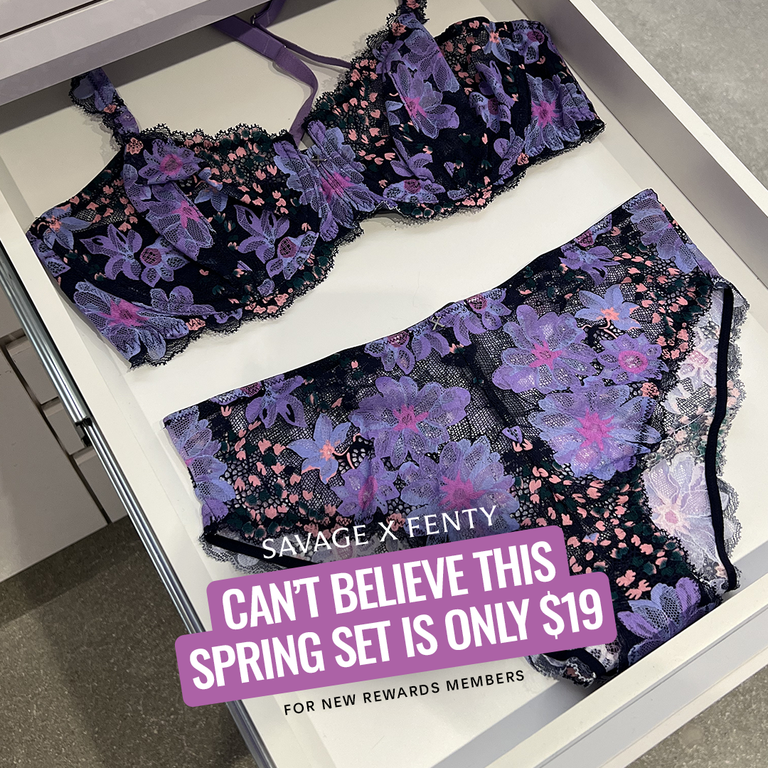 Savage X Fenty image ad — $19 SETS? YES, PLEASE!