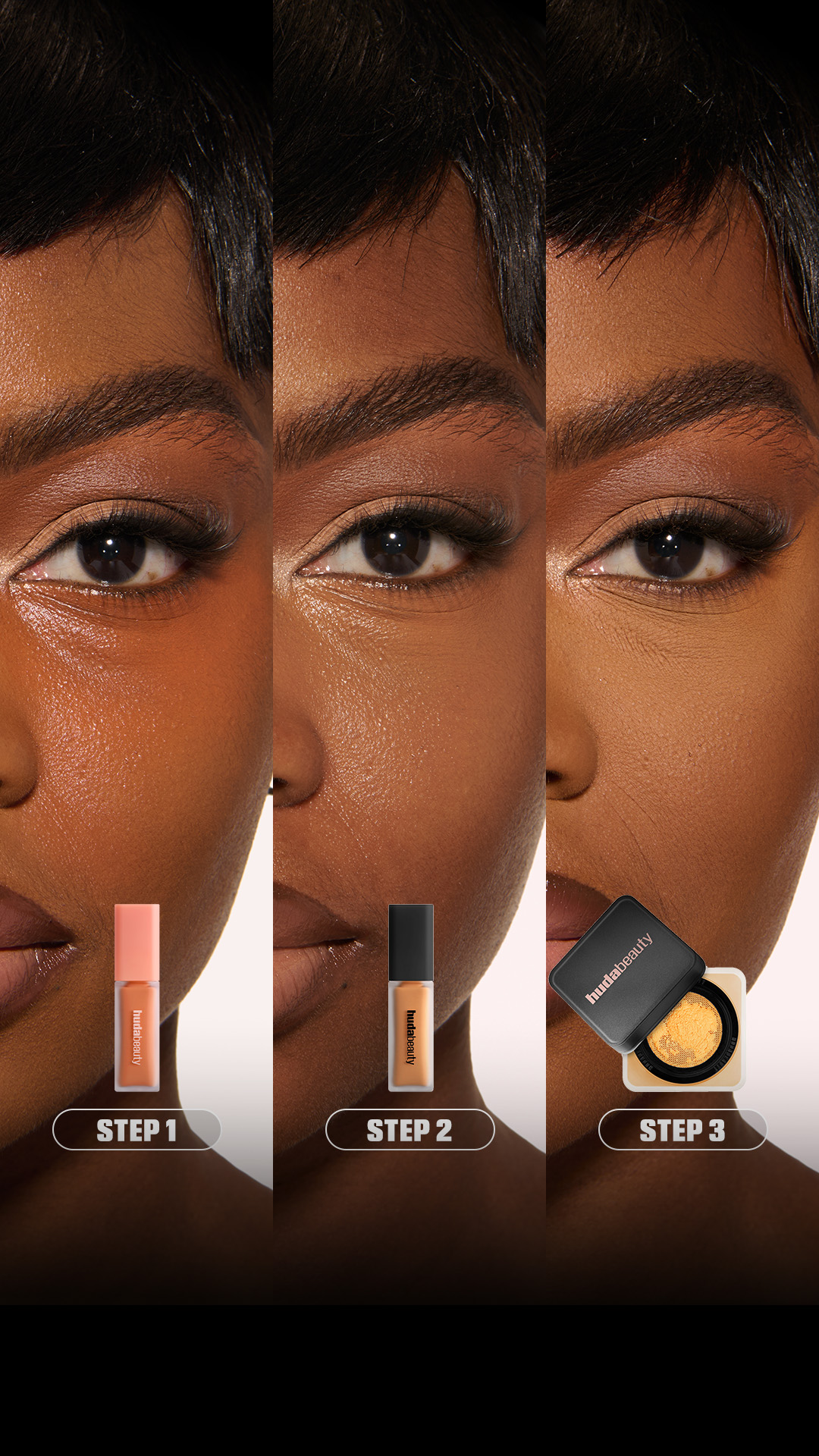 Huda Beauty image ad — Don't Miss This at Sephora
